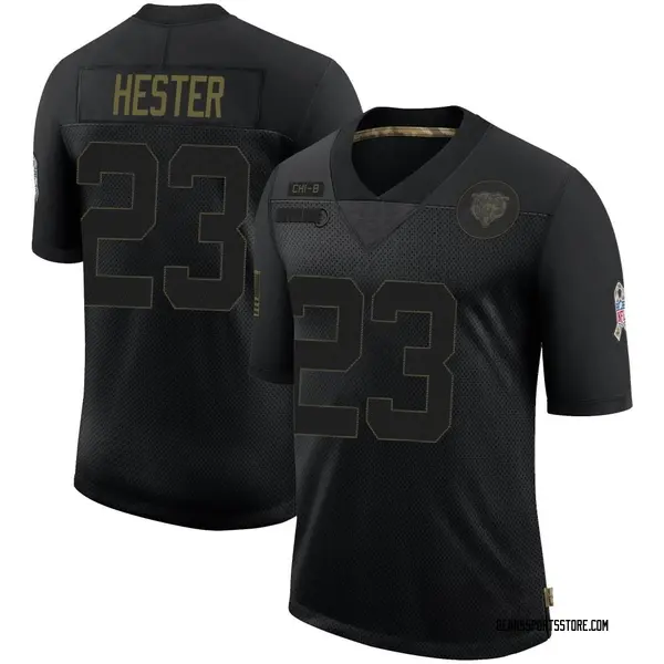 Nike Devin Hester Chicago Bears Salute to Service Game Jersey - White