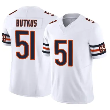 Elite Men's Dick Butkus Orange Alternate Jersey - #51 Football Chicago Bears  Vapor Untouchable