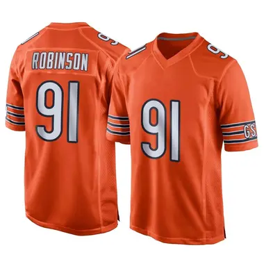 Top-selling Item] Chicago Bears Dominique Robinson 91 White Vapor Limited  3D Unisex Jersey