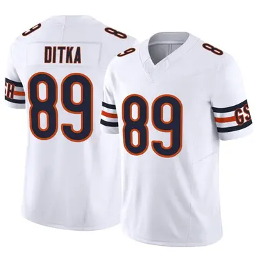 Women's Chicago Bears Mike Ditka Nike White Retired Game Jersey