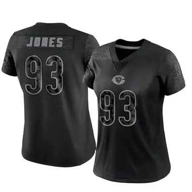 Justin Jones Men's Nike Navy Chicago Bears Vapor Untouchable Custom Elite Jersey