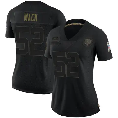 Limited Men's Khalil Mack Camo Jersey - #52 Football Chicago Bears Rush  Realtree