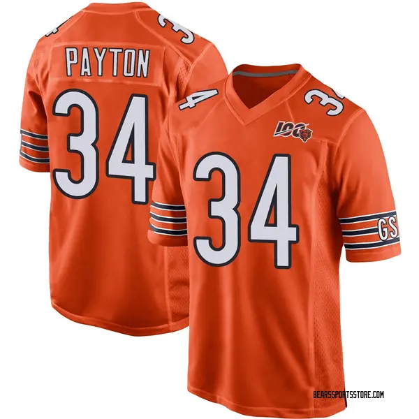 Youth Nike Chicago Bears Walter Payton 100th Season Jersey - Orange Game